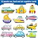QimuMku Magnetic Puzzles for Kids Ages 13 Travel Toddler Puzzles Ages 24 Year Space Car Activities Toy for Boys Girls 35 yo Learning Magnet Gift for Road Trip - Image 4