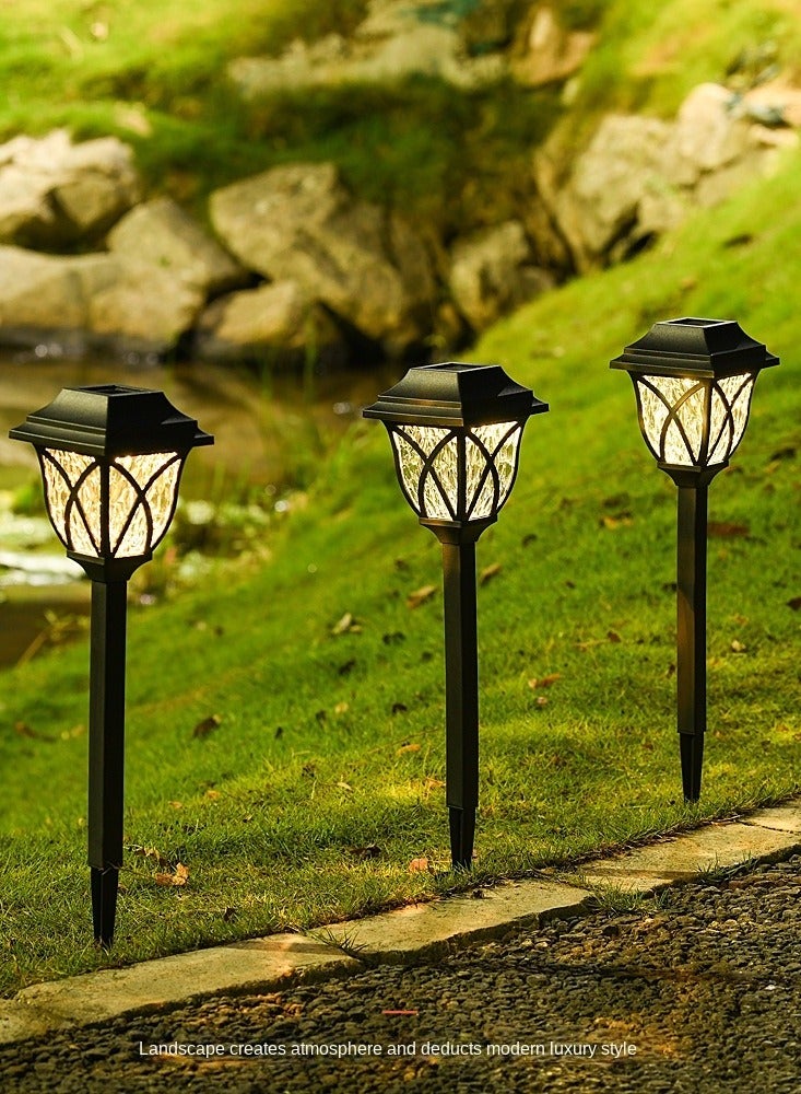 Generic Solar light Outdoor garden light garden villa lawn light outdoor waterproof street light landscape light 2pcs  - Image 3