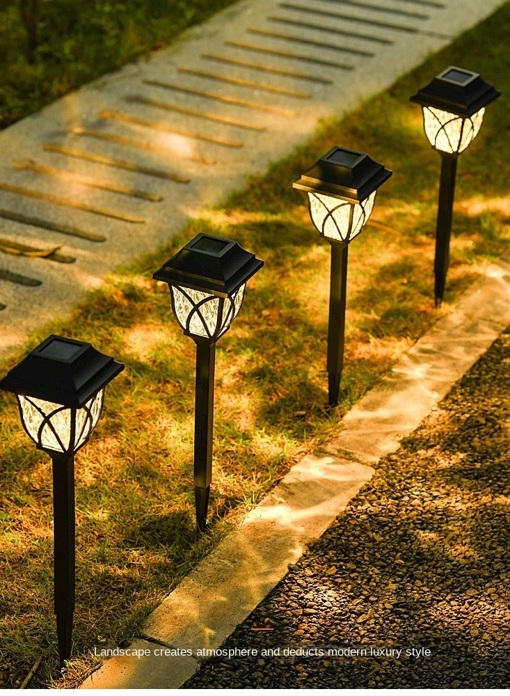 Generic Solar light Outdoor garden light garden villa lawn light outdoor waterproof street light landscape light 2pcs  - Image 4