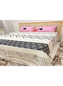 Generic Becca one-piece coverlet - black and white  - Image 2