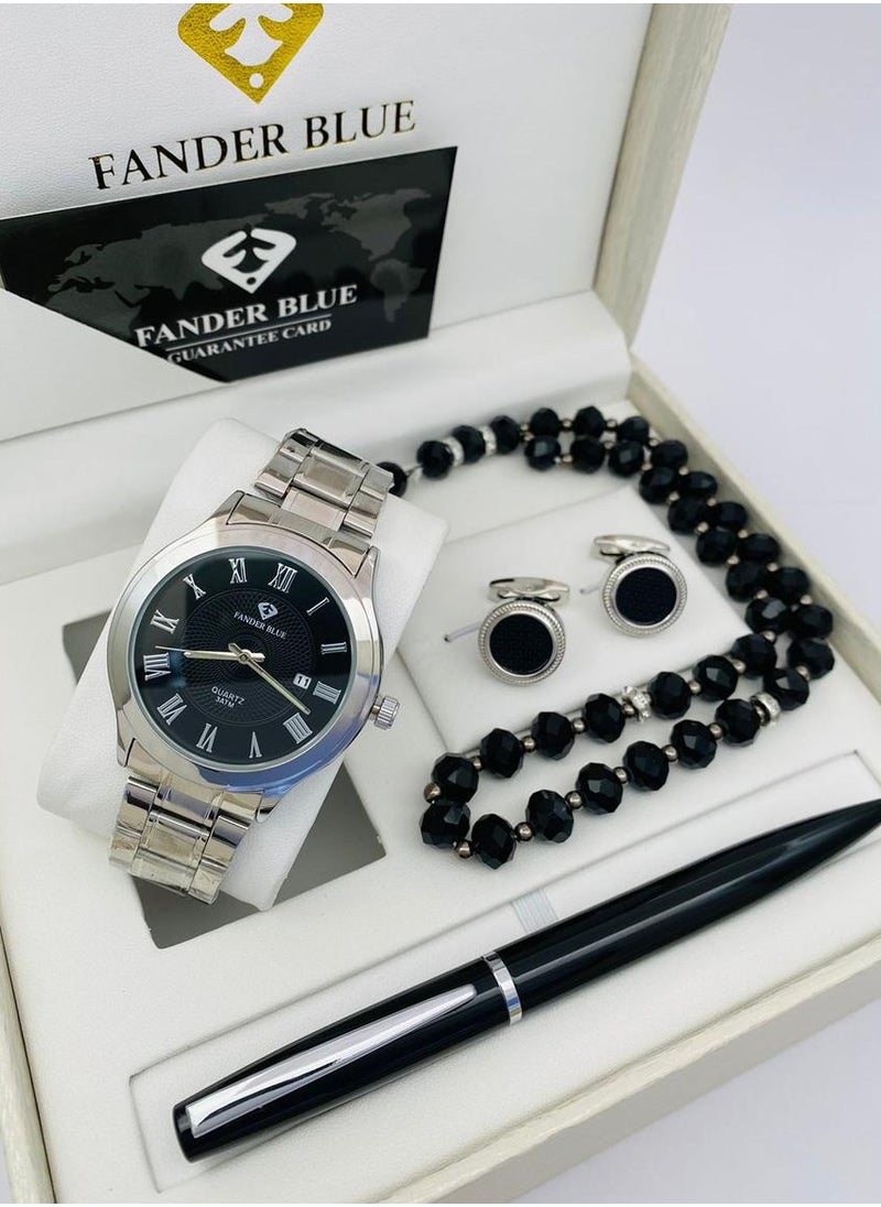 FANDER BLUE Vanderblue watch set consisting of a watch, pen and Vanderblue cup. 
