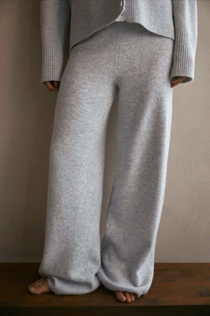 H&M Fine-knit trousers
