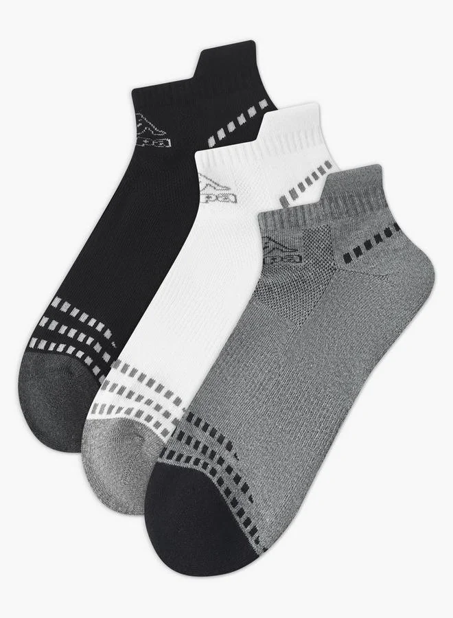 Kappa Kappa Men Socks Ankle Length - Set of 3