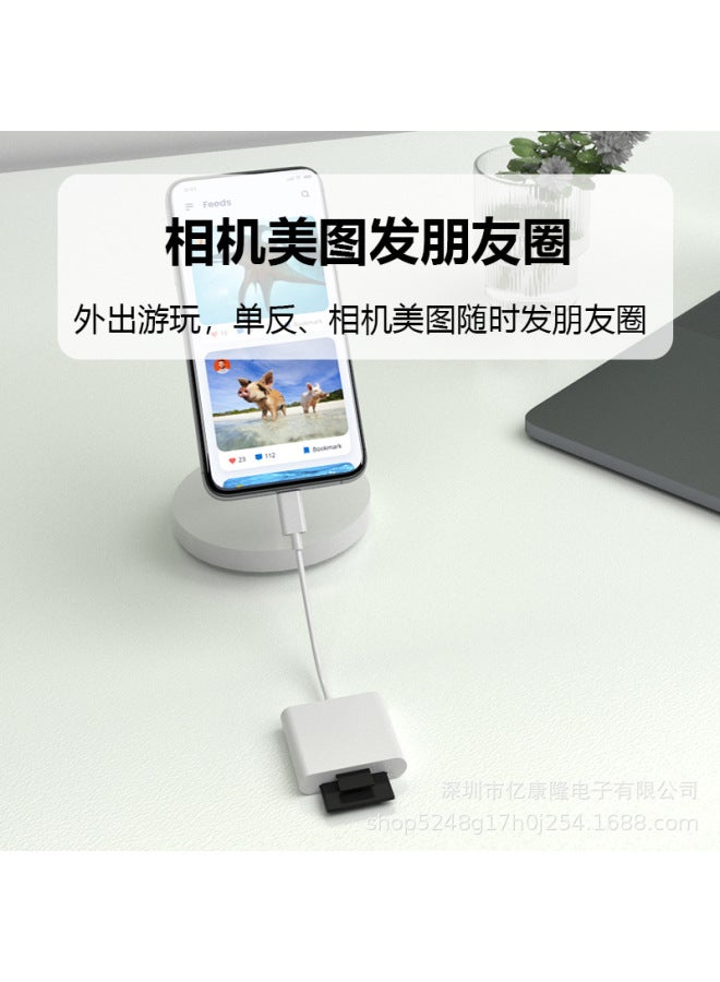 Two-in-one High-speed Type-c Apple Mobile Phone Computer Otg Card Reader Tf/sd Card Camera Car Application - Image 4