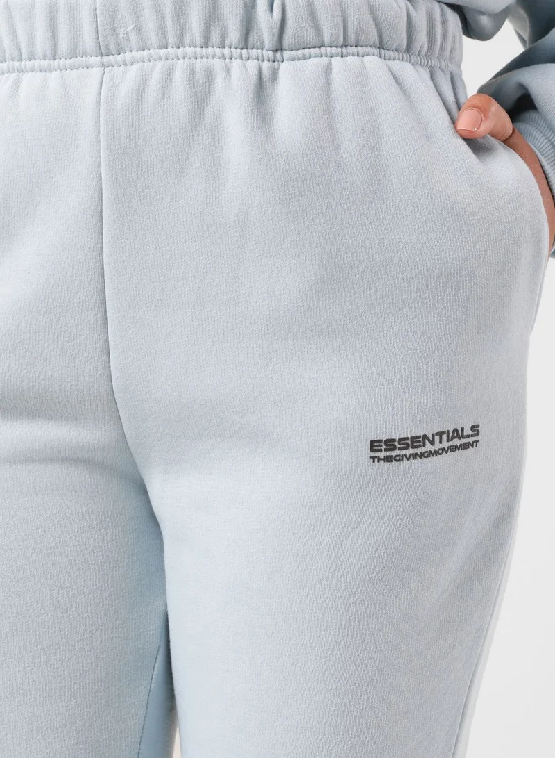 The Giving Movement Fitted Logo Joggers