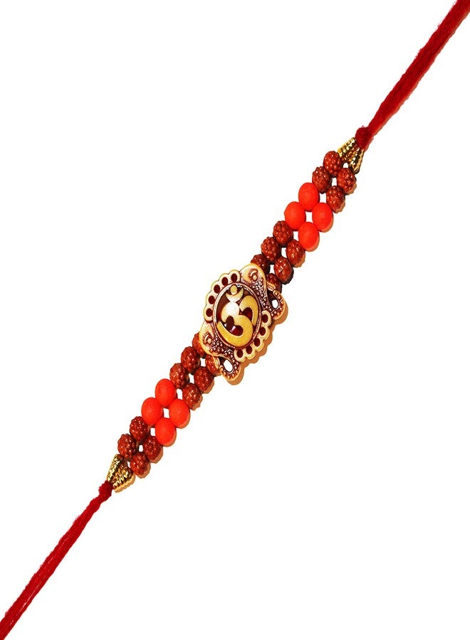iberry's Rakhi Gift Pack with Set of Two Rakhi & Rakshabandhan Card and Roli Chawal for Brother | rakhi for brother (2323)-Best Gift from Sister - Image 2