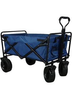 Cart Outdoor Activities Heavy Duty  Shopping Camping Travel  Spacious Canvas Box And Brake Wheels