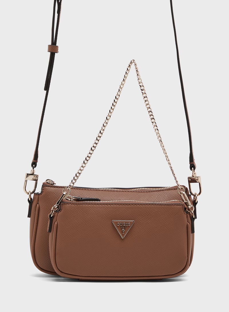 GUESS Noelle II Double Pouch Crossbody  - Image 1