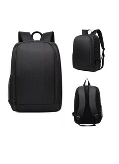 AGD Nylon DSLR Camera Backpack With Rain Cover Purple  - Image 2