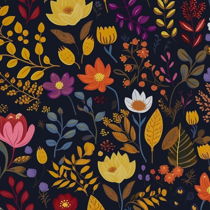 COLORFUL BLACK FLORAL CONTACT PAPERPEEL AND STICK WALLPAPER VINTAGESELF ADHESIVE REMOVABLE STICK ON CABINET COUNTERTOP LINER WALLS RENTER FRIENDLY 175 X 118IN