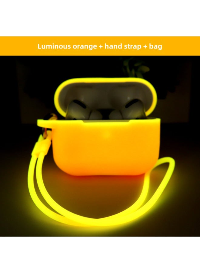 For Airpods 1/2/3 Apple Airpods Pro2 Silicone Luminous Wireless Bluetooth Headphone Case Protective Case - Image 3