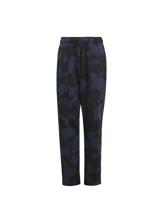 Adidas adidas J Fi Aop Pt Black Training Pants 7-8Y