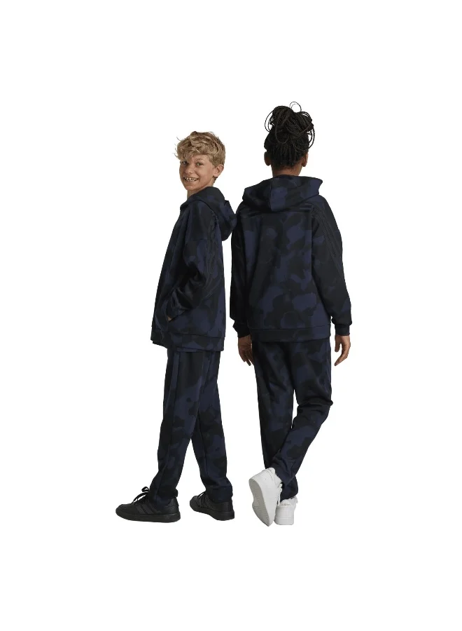 Adidas J Fi Aop Pt Black Training Pants 7-8Y