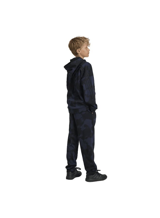 Adidas adidas J Fi Aop Pt Black Training Pants 7-8Y  - Image 4