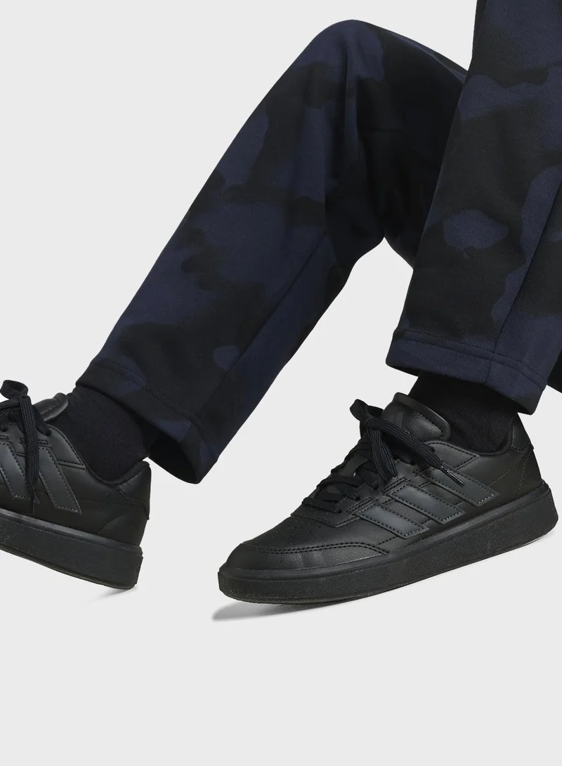 Adidas J Fi Aop Pt Black Training Pants 7-8Y
