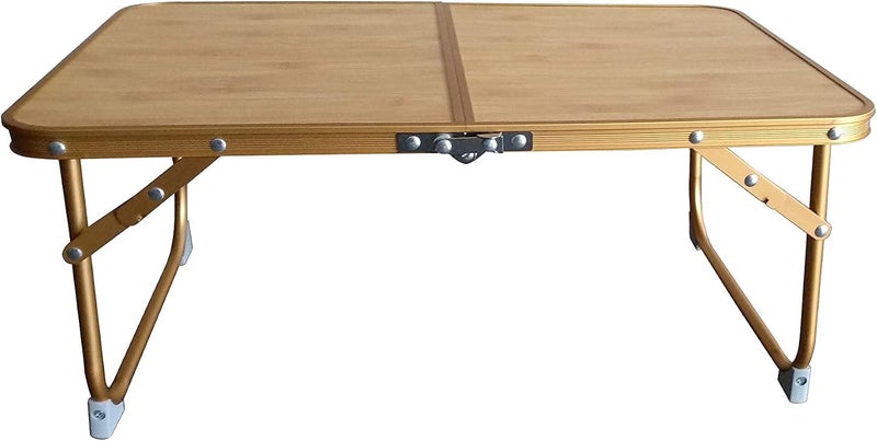 بروكامب طاولة نزهة قابلة للطي من الألومنيوم الصغيرة من مع سطح MDF بطول 4 أقدام PRO000056 - Image 1