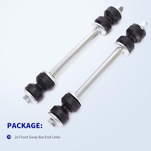 LCWRGS Front Stabilizer Sway Bar Link Replacement for 1988-2019 Chevy Silverado 1500/2500 Suburban Avalanche Tahoe GMC Sierra Yukon XL Cadillac Escalade H2, K80631 - Image 4