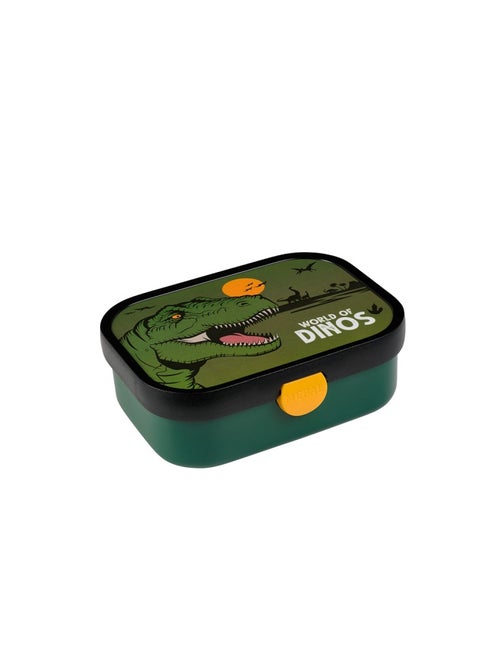 Mepal - Lunch Box Campus - Bento Lunch Box For Children - Lunch Box With Bento Compartment & Fork - Lunch Box With Clip Closure - BPA-free & Dishwasher Safe - 750 ml - Dino