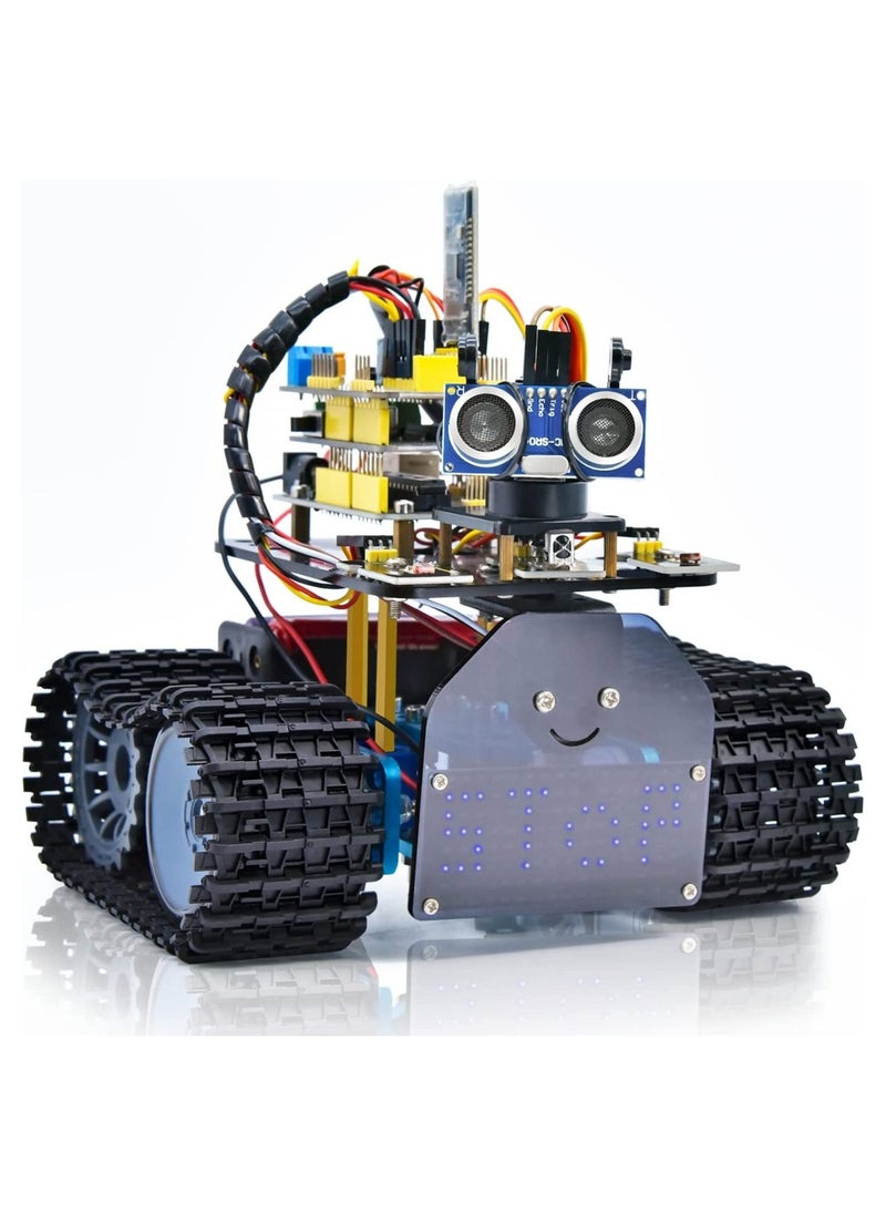 Keyestudio - Robot Car Tank, Coding Kit for Arduino V2, STEM Educational Kit - Image 1