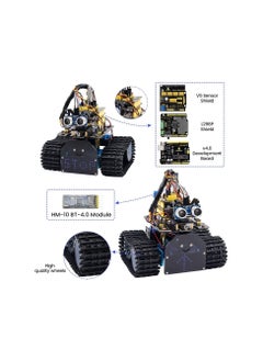 Keyestudio Robot Car Tank, Coding Kit for Arduino V2, STEM Educational Kit  - Image 4