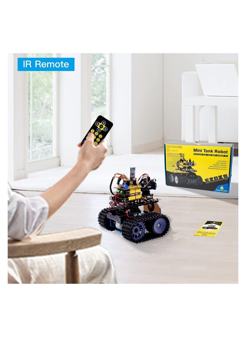 Keyestudio - Robot Car Tank, Coding Kit for Arduino V2, STEM Educational Kit - Image 1