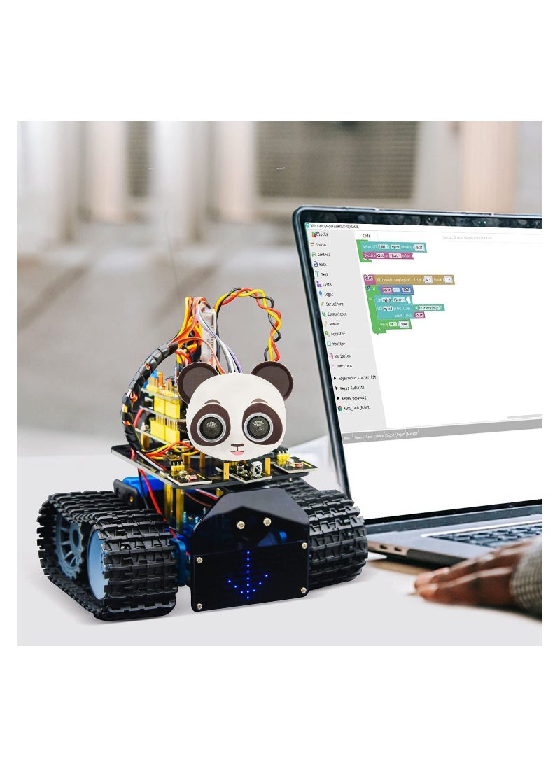 Keyestudio - Robot Car Tank, Coding Kit for Arduino V2, STEM Educational Kit - Image 1