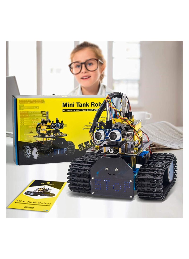 Keyestudio - Robot Car Tank, Coding Kit for Arduino V2, STEM Educational Kit - Image 1