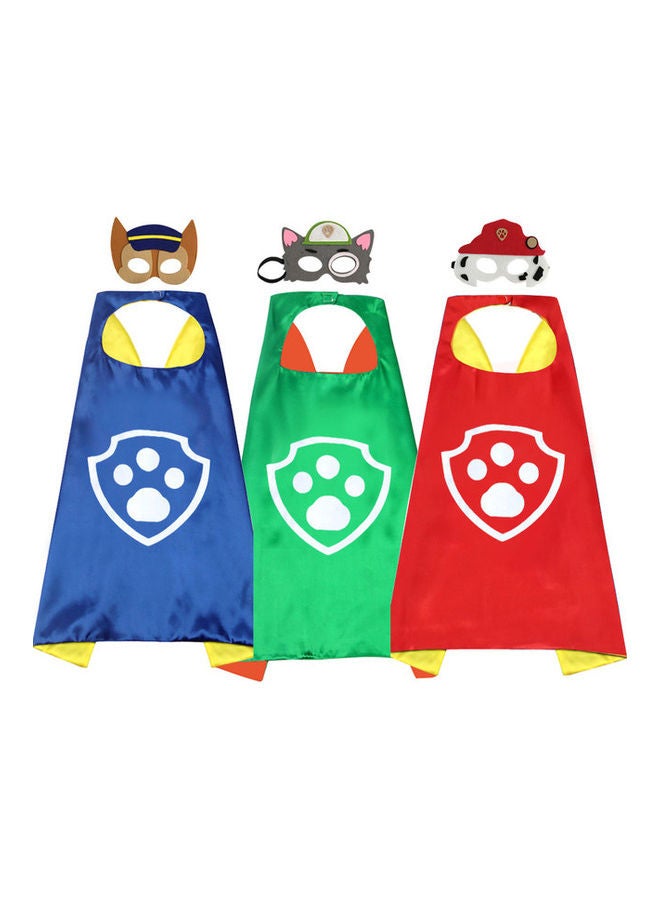 Loquat 3-Piece Cape and Mask Costume Set for Kids - Image 1