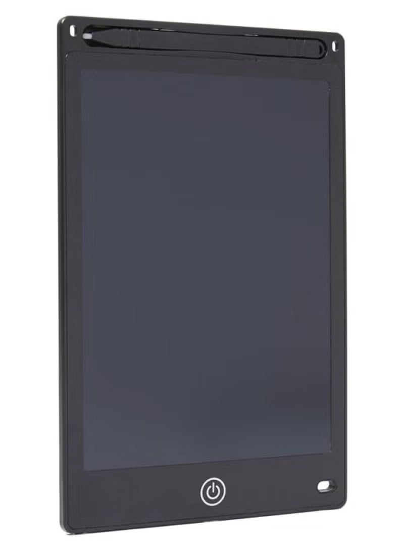 Bison Lcd Writing Tablet With Pen 8.5Inch In Black Color For Kids Durable And Sturdy 8.5inch - Image 1
