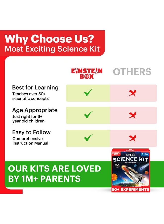 Einstein Box Einstein Box Space Science Starter Kit for 6 to 15 Year Olds | Toys for Boys & Girls Age 10 to 12 Years | Gift for Girls Age 8-10 Years | Fun Science Experiments & STEM Projects |Birthday Gift Idea|  - Image 5
