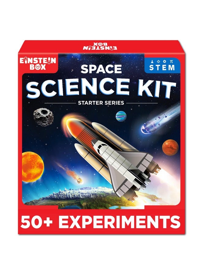 Einstein Box Einstein Box Space Science Starter Kit for 6 to 15 Year Olds | Toys for Boys & Girls Age 10 to 12 Years | Gift for Girls Age 8-10 Years | Fun Science Experiments & STEM Projects |Birthday Gift Idea|  - Image 1