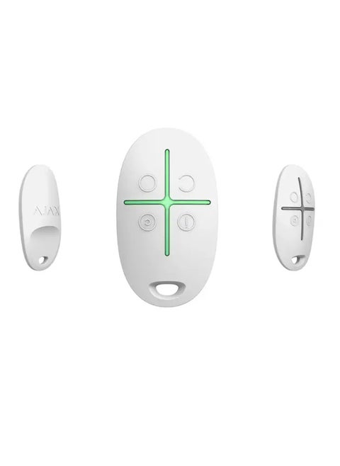 SpaceControl – Wireless Remote for Home Alarm System – Compact & Secure – White