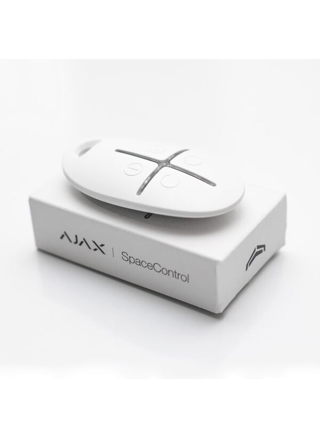 Ajax SpaceControl – Wireless Remote for Home Alarm System – Compact & Secure – White  - Image 2
