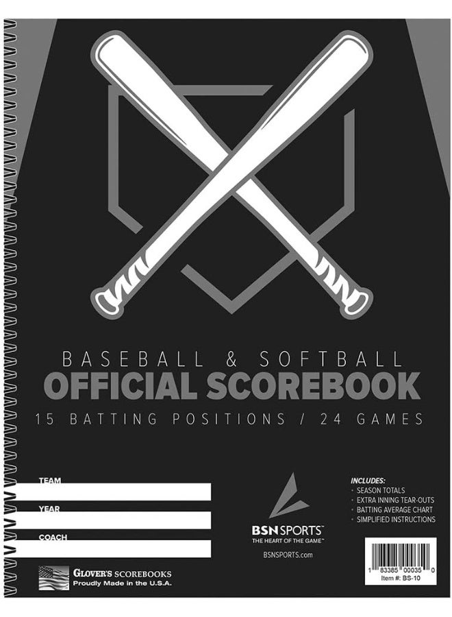BSN Baseball/Softball Scorebook