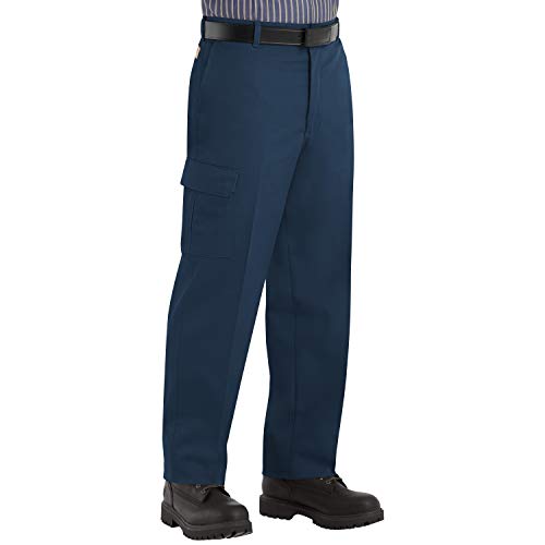Red Kap Men's Industrial Cargo Pant, Navy, 40W x 30L - Image 1