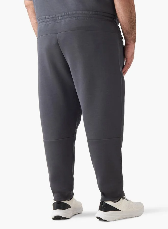 Maxim  Men Regular Fit Joggers with Drawstring Closure for Men | Best Price UAE