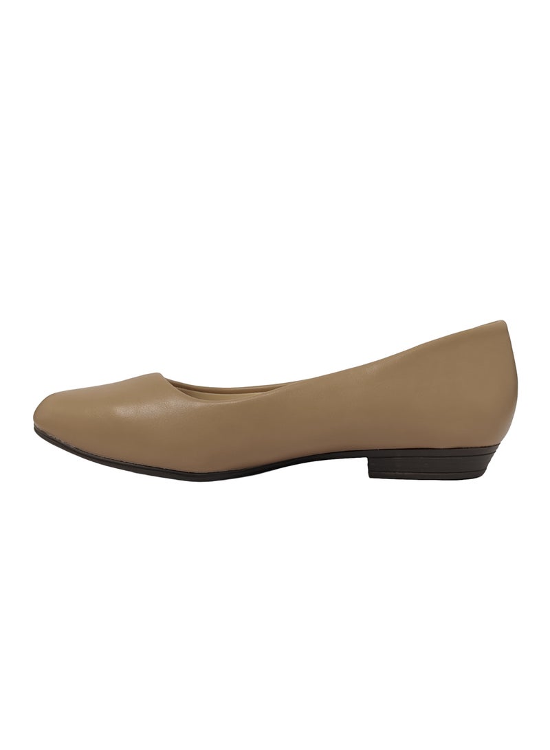 Better Women's Ballerina for everyday use Beige - Image 4