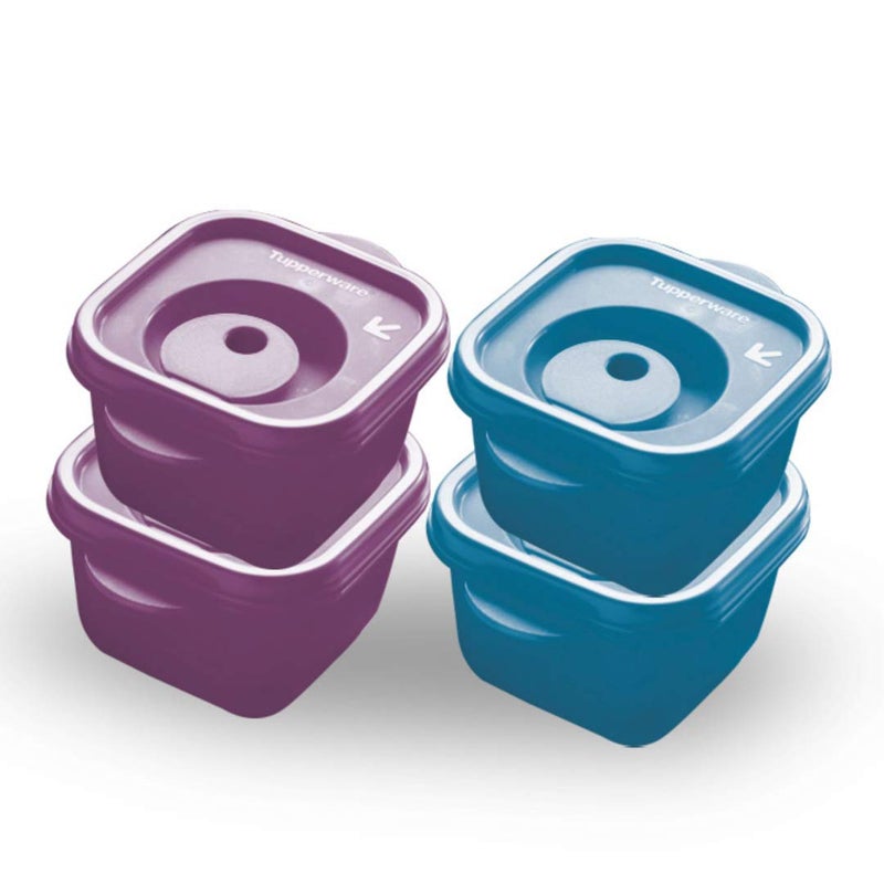 Tupperware Crystalwave Container 275ml 4pc - Image 1