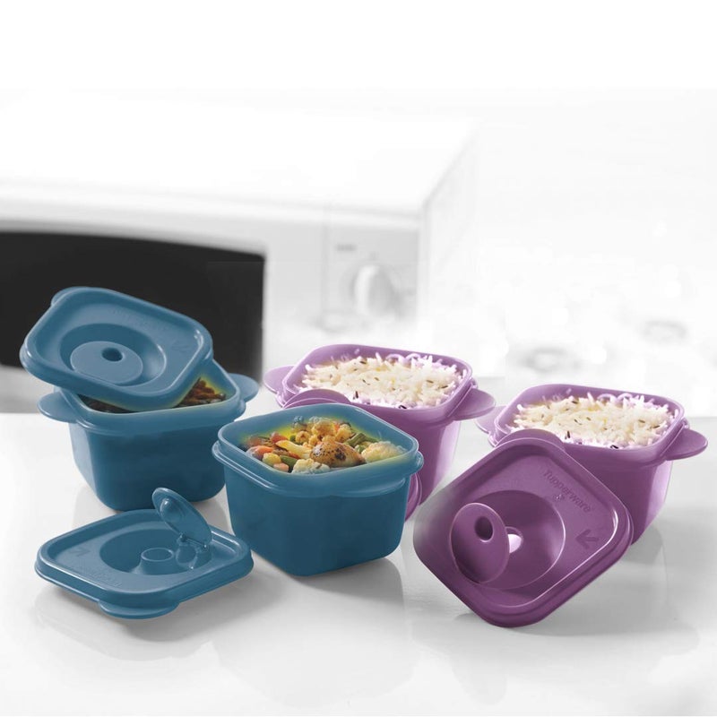 Tupperware Crystalwave Container 275ml 4pc - Image 2