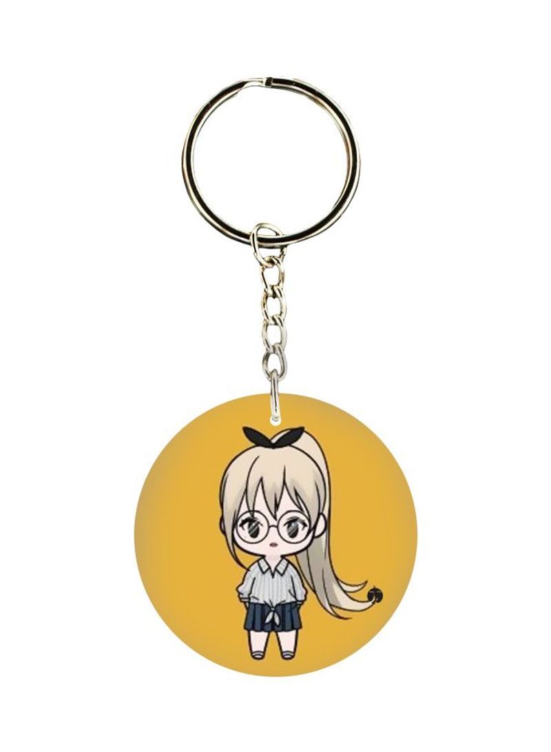 RKN Cartoon Themed Single Sided Keychain