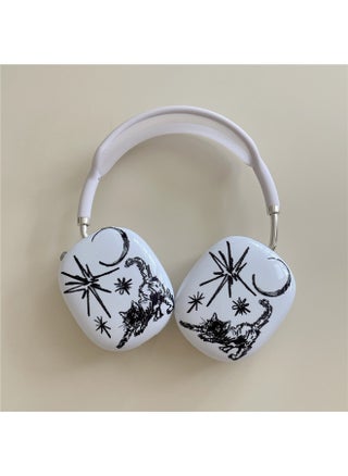Niche Cartoon Watermelon Filin Earphone Cover For Apple Airpods MAX Full Coverage Drop-resistant MAX Earphone Case-Color:Graffiti Cats (minimum Order Of 5 Pieces)-Applicable Models:airpods MAX - pzsku/Z7F058CE764E1926529BBZ/45/1746222839/d0ed6571-f036-4a03-820a-d5c80009002d