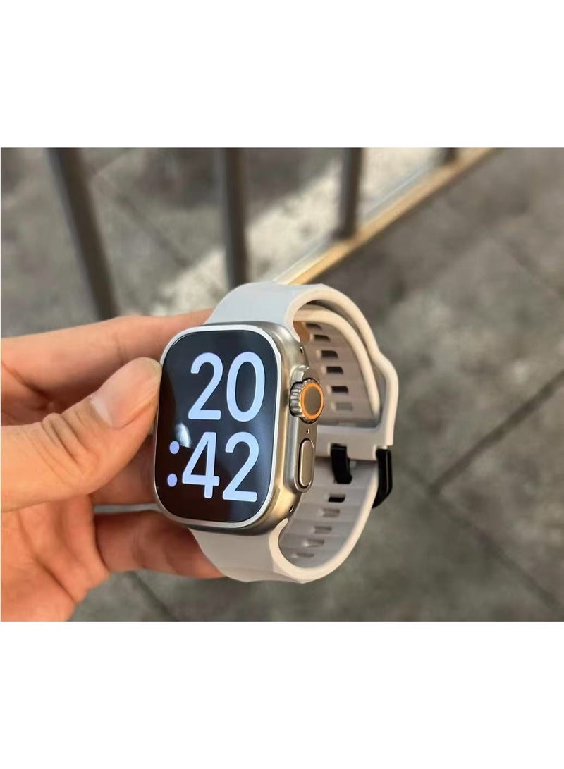 سوار ساعة متوافق مع سلسلة ساعات Apple Watch Band 38 مم 40 مم 41 مم 42 مم للنساء، حزام بديل رفيع من الجلد الأصلي بتصميم مزدوج لسلسلة iWatch Series 10 9 8 7 6 SE - Image 4