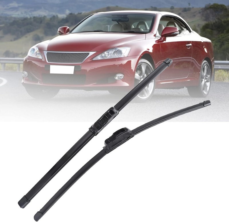 klarako Windshield Wipers, Front Windshield Wiper Blades Bracketless for IS 250 300 250 300h 350 200d 220d 2006klarako 2013 - Image 5