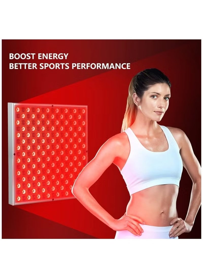 XiuWoo Red light therapy 45W 225 LEDs red light panel therapy device for body face 660nm red light and near infrared light LED red light device for pain relief of muscle joint back  - Image 4