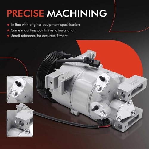 A-Premium Air Conditioner AC Compressor with Clutch Compatible with Nissan Altima SL and SV 3.5L 2013 2014 2015 2016 2017 2018 - Image 5