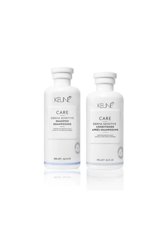 كين مجموعة كيون كير ديرما سينستيف لفروة الرأس الحساسة (شامبو 300 مل + بلسم 250 مل) - Image 1