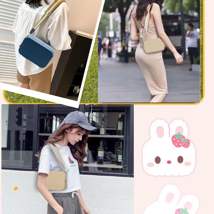 Silicone Cosmetic Bag Waterproof Toiletry Bag Extra Large Storage Bag Jewelry Data Cable Travel Storage Bag Portable(pink strapless, 20*12*8) - Image 4