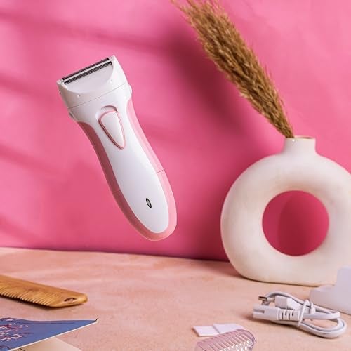 Concepta Trimmer for Women Private Part - Rechargeable Double Razor Shaver – For Underarms, Bikini Line, Hands, and Legs – Battery Powered Trimmer for Women - Image 3