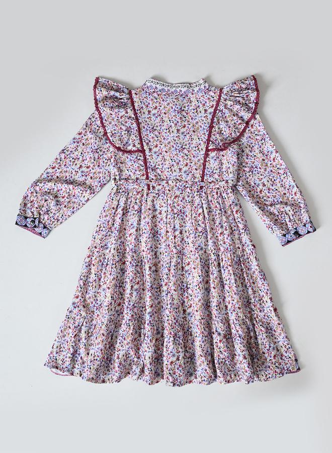 بيلا مودا فستان طبقات بنقشة الزهور - Image 3