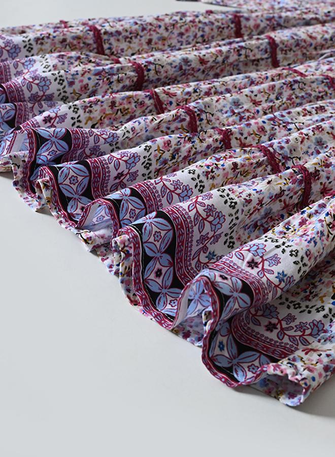 بيلا مودا فستان طبقات بنقشة الزهور - Image 5